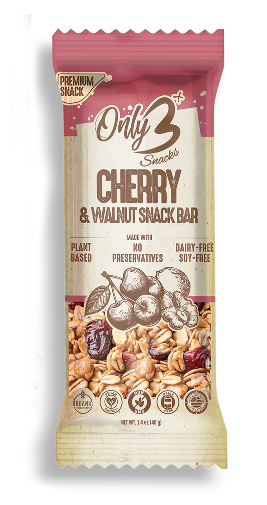 Cherry & Walnut Nut Snack Bar Bundle - 12-Pack