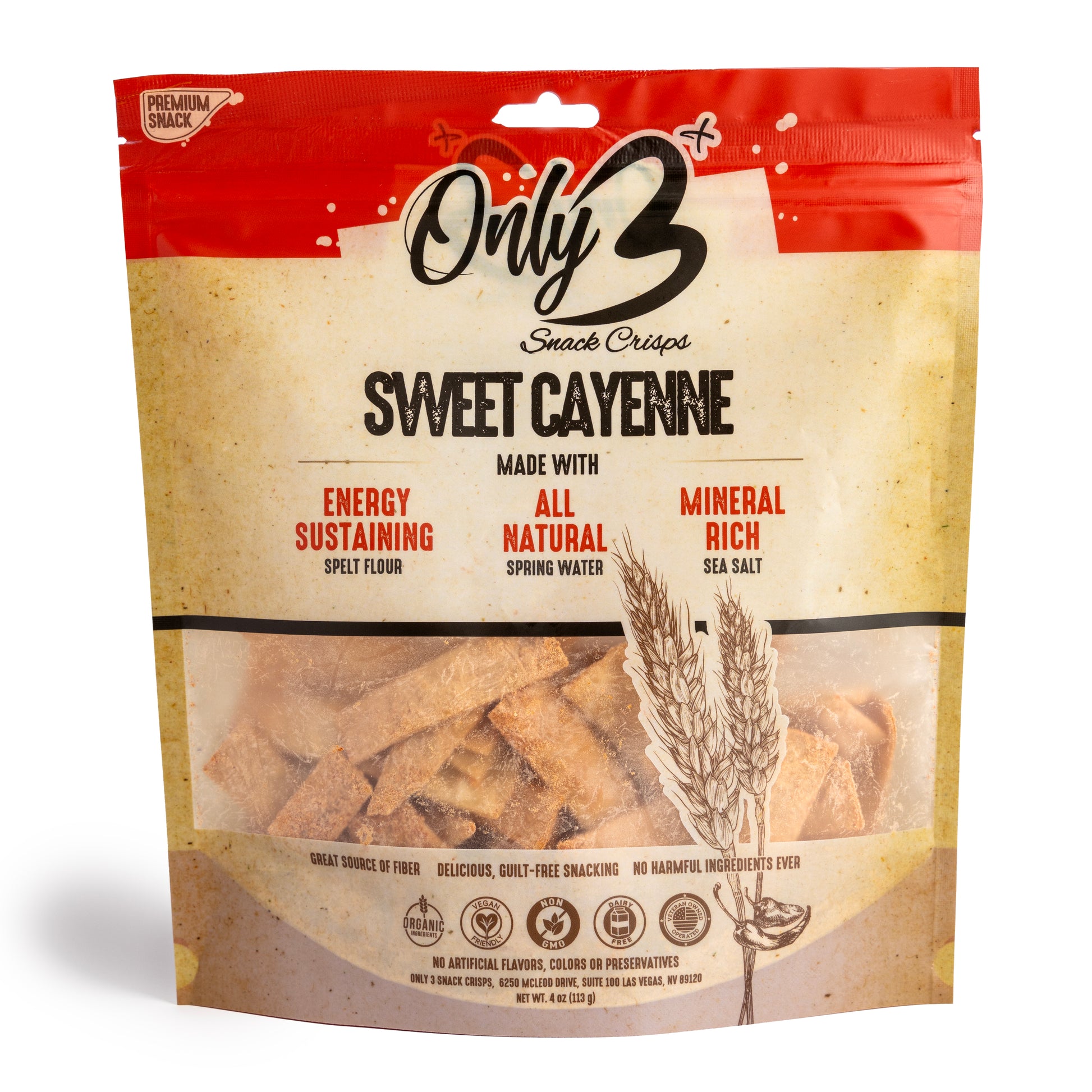 Sweet Cayenne Snack Crisps 