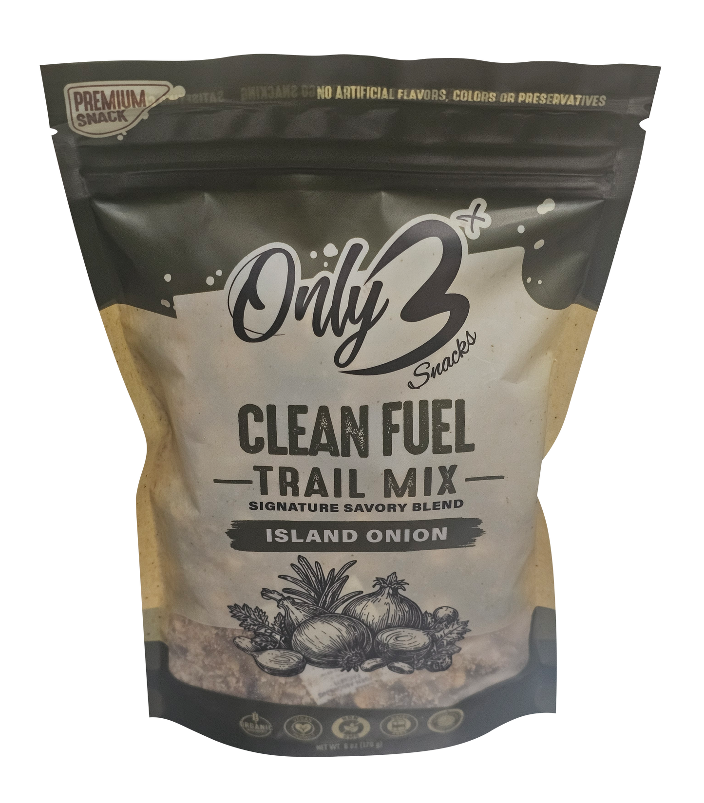 Clean Fuel Trail Mix Trio--Island Onion