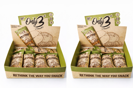 Apple Cinnamon & Walnut Nut Snack Bar Bundle  - 12-Pack