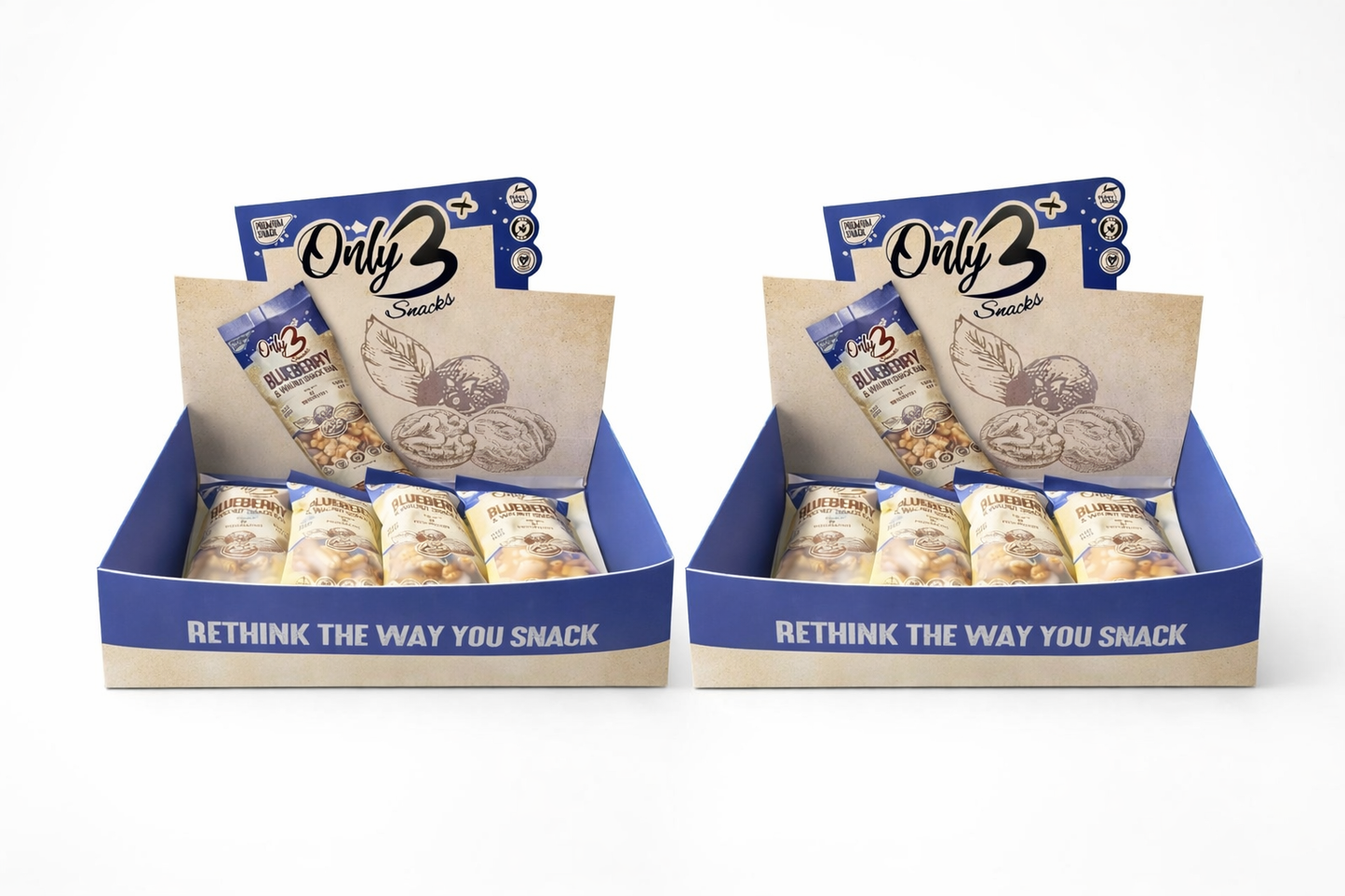 Blueberry & Walnut Snack Bar Bundle - 12 Pack