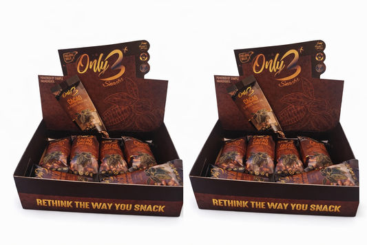 Cacao & Walnut Nut Snack Bar Bundle:12-Pack