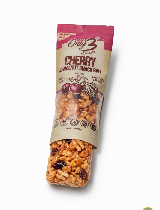 Cherry & Walnut Nut Snack Bar Bundle  - 12-Pack